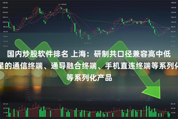 国内炒股软件排名 上海：研制共口径兼容高中低轨卫星的通信终端、通导融合终端、手机直连终端等系列化产品